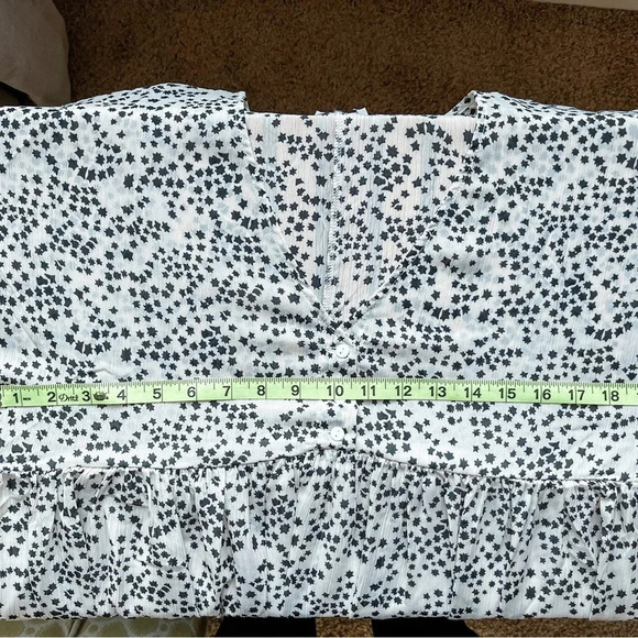 NWT Umgee Star Starburst Tunic Blouse Size Small Oversized Flowy - Picture 11 of 11